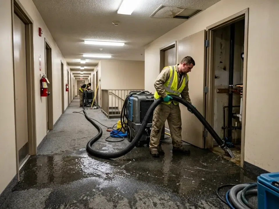 multi-unit-apartment-hallway-f-005 — frequently asked questions, Emergency Burst Pipe Water Extraction & Removal in Breese,…